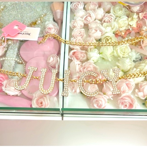 Juicy couture logo belt